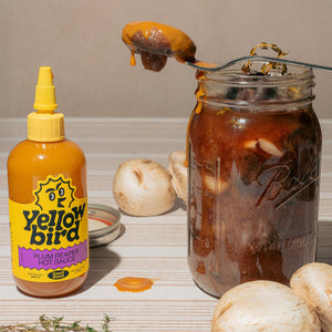 Plum Reaper Pickled Mushrooms